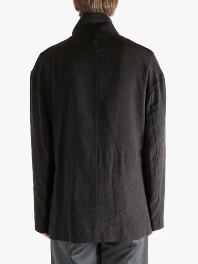 Omar Afridi High-neck Multi-pocket Jacket In Blue