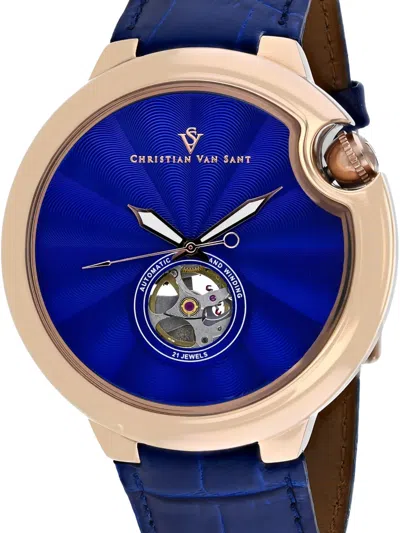 Christian Van Sant Cyclone Automatic Watch In Multi