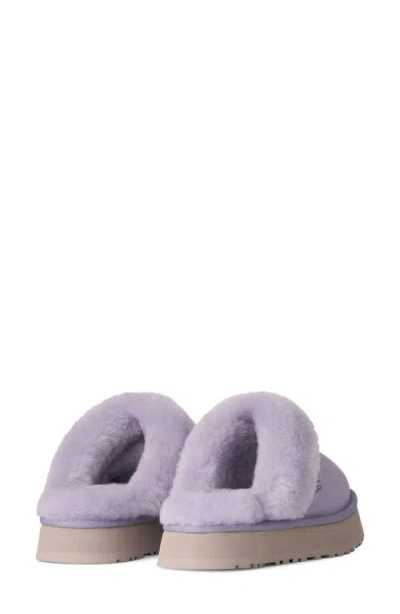 Ugg Disquette Shearling-trim Mules In Animal Print