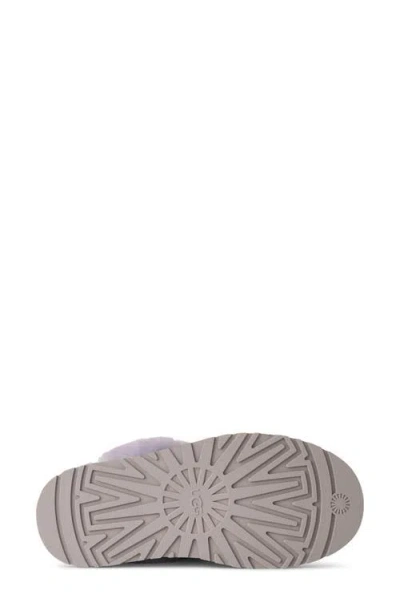 Ugg Disquette Shearling-trim Mules In Animal Print