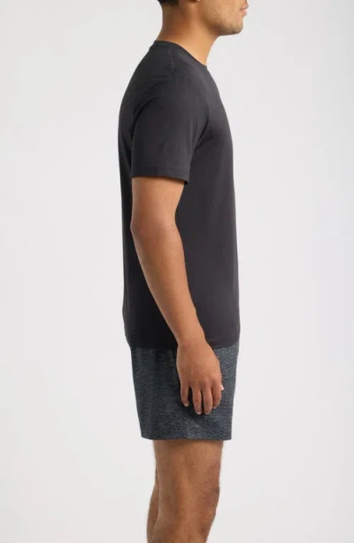 Zella Dynamic T-shirt In Black Heather