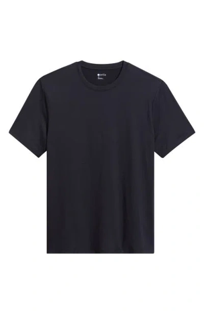 Zella Dynamic T-shirt In Black Heather