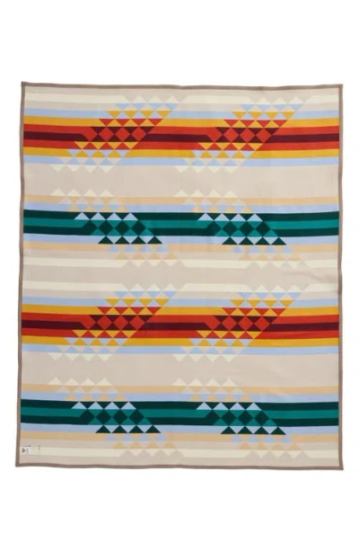 Pendleton Middle Waters Jacquard Blanket In Multi