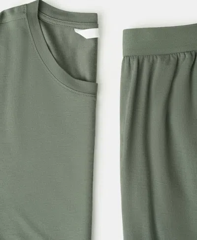 Mango Pack Pyjama À Taille Élastique In Gray