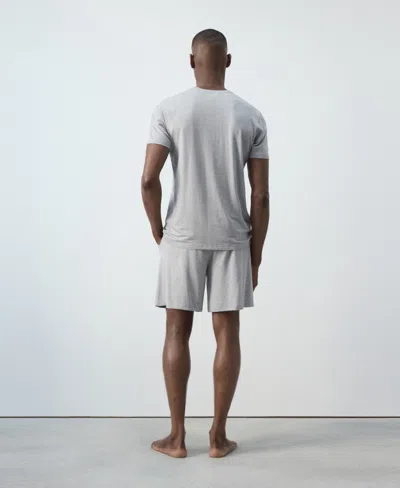 Mango Pack Pyjama À Taille Élastique In Gray