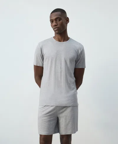 Mango Pack Pyjama À Taille Élastique In Gray