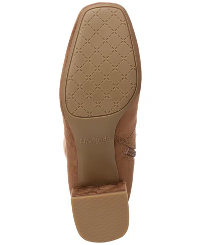 Lifestride Cohen Boot In Pecan Tan Microfiber
