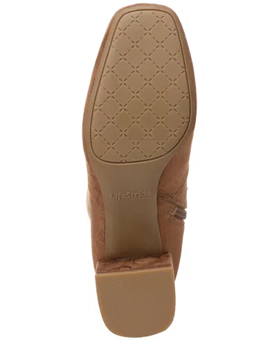 Lifestride Cohen Boot In Pecan Tan Microfiber