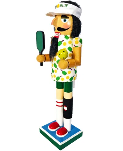 Santa's Workshop 14" Pickleball Nutcracker In Multi