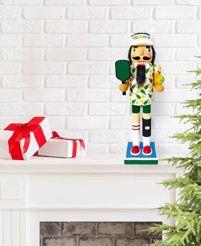 Santa's Workshop 14" Pickleball Nutcracker In Multi