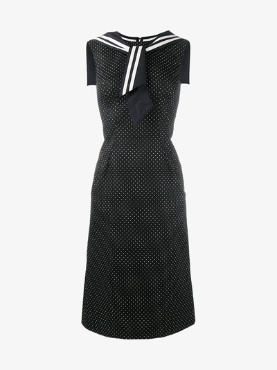 Shop Dolce & Gabbana Sailor Midi Dress