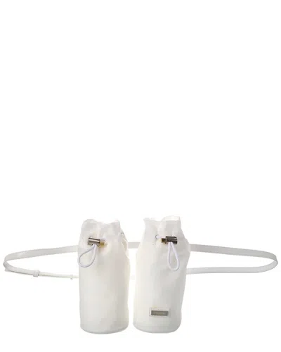 Ferragamo Water Bottle Belt Bag In White