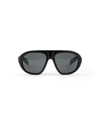 Prada 0pr C05s Oversized Sunglasses In Black
