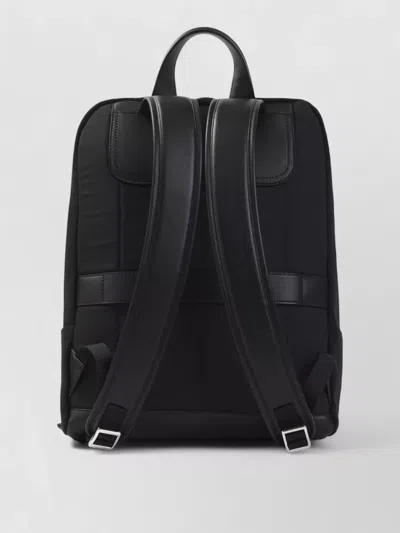 Brioni Zip Backpack Adjustable Straps Top Handle In Pink