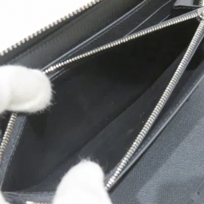 Pre-owned Louis Vuitton Black Long Wallet (bi-fold) ()
