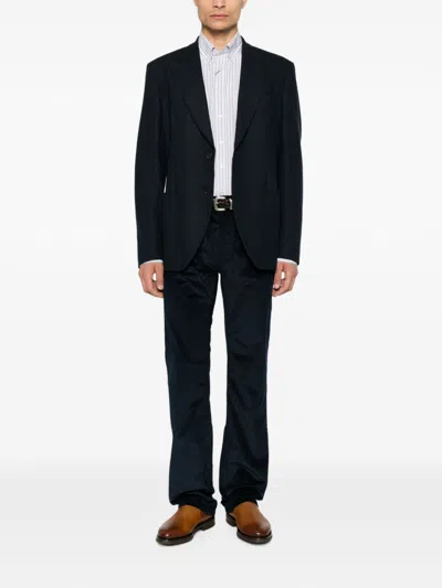 Etro Men's Jacket In Navy