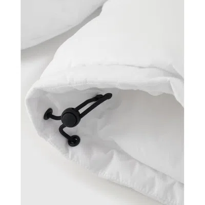Champion White Polyester Jackets And Coat In White