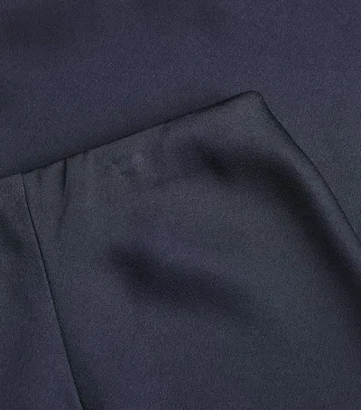 Veronica Beard Braddock Wide-leg Trousers In Blue