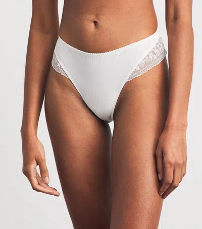 Simone Perele Instant Tanga In White