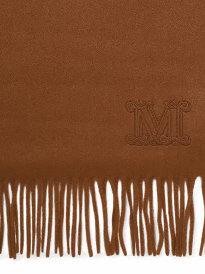 Max Mara Scarfs In Brown