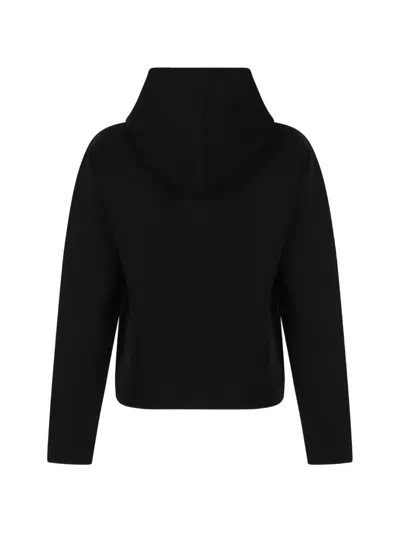 Max Mara Studio Sweaters In Black