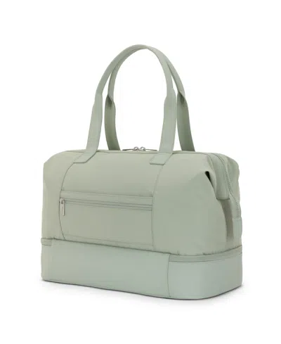 Samsonite Better Than Basic Drop Bottom Weekender Duffel In Soothing Sage