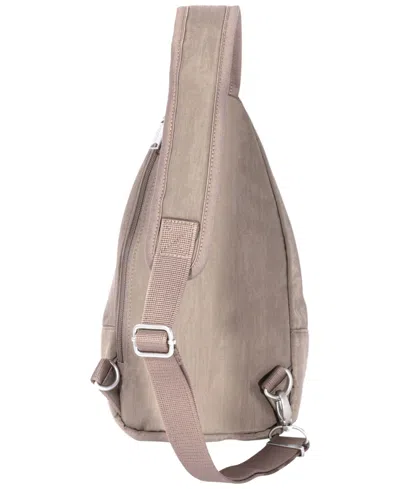 Baggallini Classic Anti-theft Daytripper Mini Sling Handbag In Moonrock