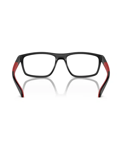 Arnette 56mm Rectangle Optical Glasses In Black