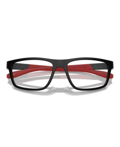 Arnette 56mm Rectangle Optical Glasses In Black