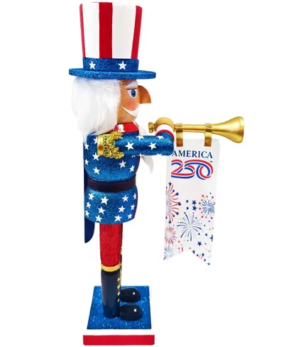 Santa's Workshop 14" 250th Celebration Nutcracker In Multi