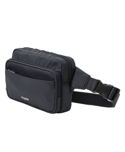 Baggallini Journey Anti-theft Small Belt Handbag In French Navy