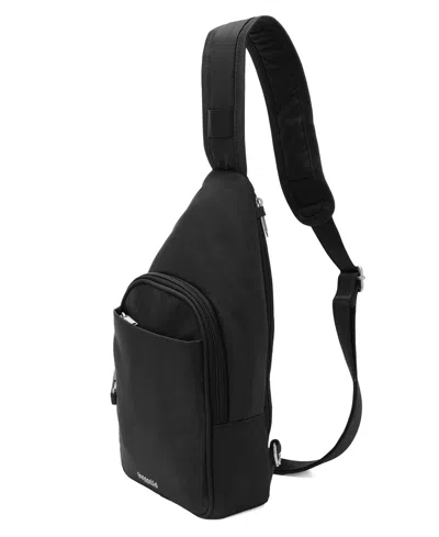 Baggallini Journey Anti-theft Small Sling Handbag In Black