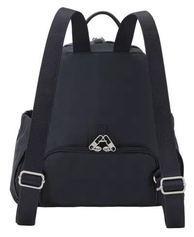 Baggallini Journey Anti-theft Small Backpack Messenger In French Navy