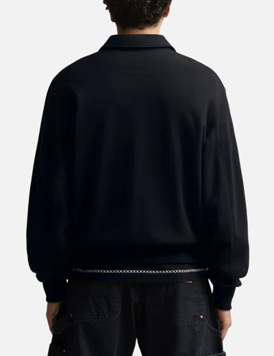 Khoki Skipper Sweatshirt In Black