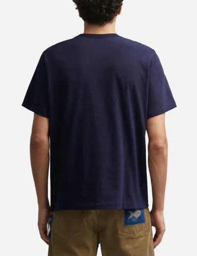 Khoki Beaded T-shirt In Blue