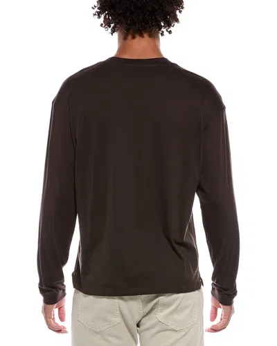 Frame Denim Light T-shirt In Black