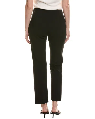 Anne Klein Pull-on Kick Flare Ankle Pant In Black