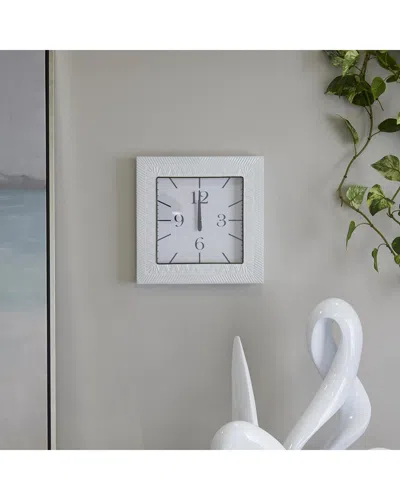 Peyton Lane Modern Wall Clock In Multi