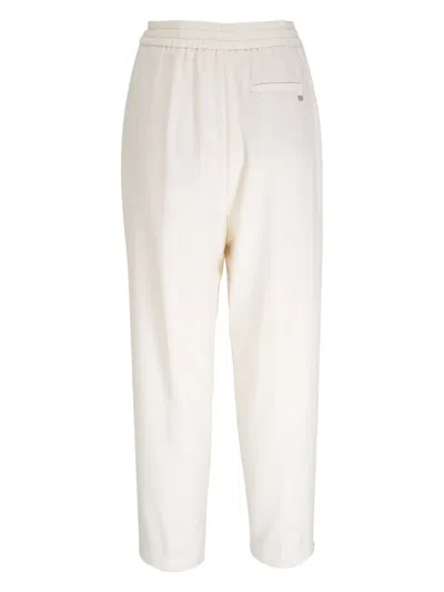 Herno 리조트 팬츠 In White