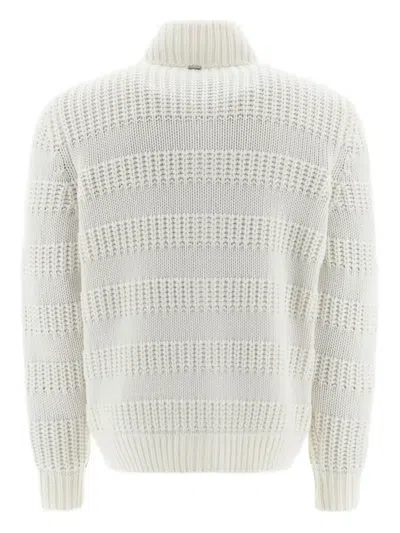 Herno 버튼 가디건 In White