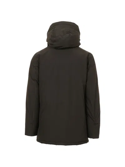 Woolrich 후드 집업 재킷 In Multi