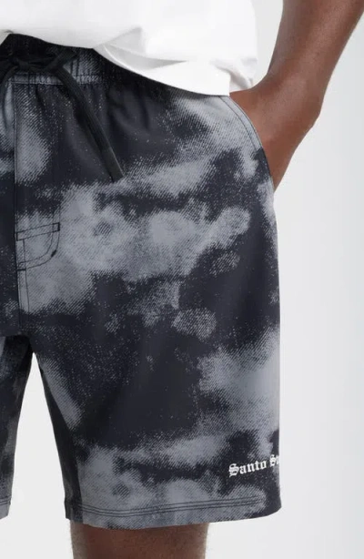 Santo Studio Team Tech Shorts In Black