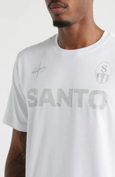 Santo Studio Cherry Tech Graphic T-shirt In White