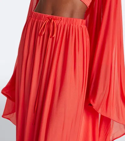 Christopher Esber Daya Cutout Jersey Gown In Multi