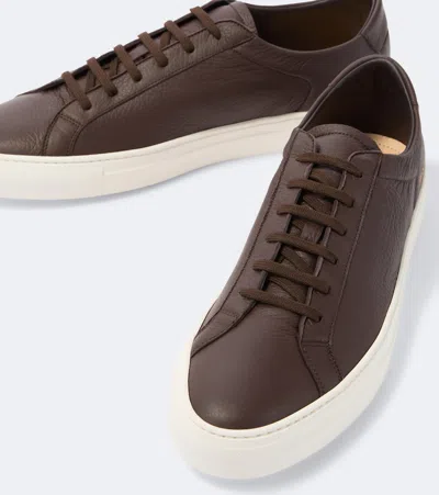 Common Projects Achilles Leather Sneakers In Brown