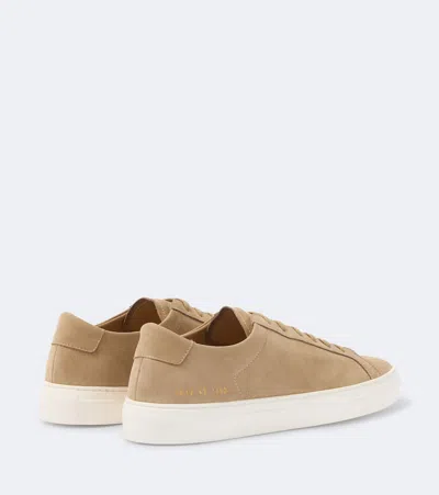 Common Projects Achilles Leather Sneakers In Multi