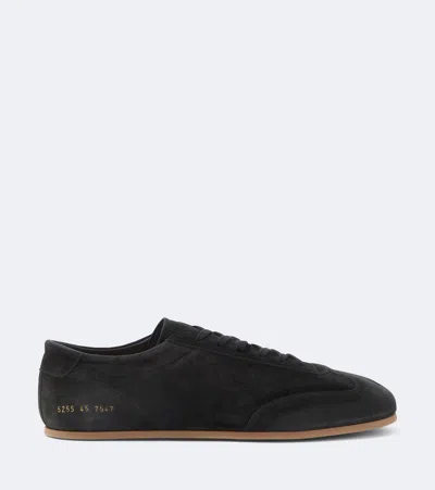 Common Projects Driving Suede Sneakers In Black