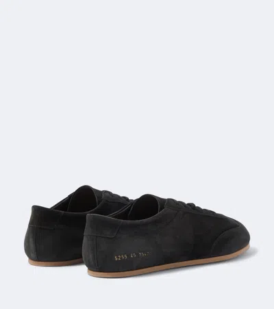 Common Projects Driving Suede Sneakers In Black