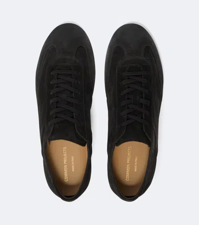 Common Projects Driving Suede Sneakers In Black