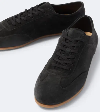 Common Projects Driving Suede Sneakers In Black